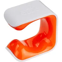 Clug MTB Fiets Clip voor de muur - Wit/Oranje