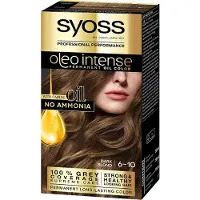 Syoss Haarkleuring - - Intense Olie - Zonder ammoniaak - Donkerblond - Voor gekleurd of gestreept haar
