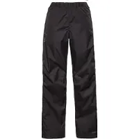 Vaude - Women's Fluid Full-Zip Pants S/S - Regenbroek 44 - Short, zwart