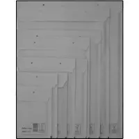 Mailmedia Verzendzak + bubbeltjesenvelop, Luftpolster-Versandtaschen, Typ K20, weiß, 66 g Außenmaße: 370 x 480 mm, Innenmaße: 345 x 470 mm