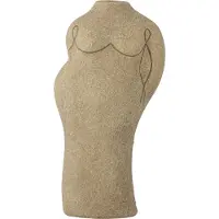 Bloomingville Lulu Deco Vase, Brown, Terracotta
