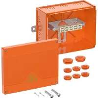 Spelsberg WKE 6 - Duo 5 x 10q Aftakkast (l x b x h) 250 x 200 x 120 mm Oranje IP66 1 stuk(s)