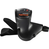 Shimano Duimshifter Revo Nexus Sl-7s50 Rubber Zilver 3-delig