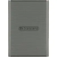 Transcend ts4tesd360c esd360c external ssd, 4tb, usb type-c 20 gbps, 1050/ 950 mb/s 3d nand, gray