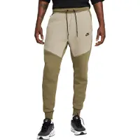 Nike Broek 'TCH FLC' olijfgroen / lichtgroen