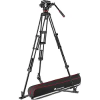 Manfrotto MVK504XTWINGA 504X Video Head + aluminium Twin Leg GS statiefkit