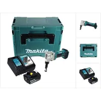 Makita DJN 161 RG1J Accu Knabbelschaar 18 V + 1x Accu 6.0 Ah + Lader + Makpac