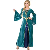Boland - Kostuum Lady Margaret (S) - Volwassenen - Jonkvrouw - Middeleeuwen - Jonkvrouw
