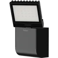 Theben LED-wandlamp buiten theLeda S8-100L, zwart, Kunststof, LED wandlamp buiten