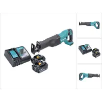 Makita Sabelzaag, DJR 186 RG Accu Reciprocerende Zaag 18 V + 2x Accu 6.0 Ah + Lader
