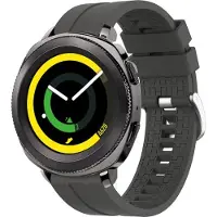 Strap-it Extreme Silicone Band – Geschikt voor Samsung Gear Sport – Donkergrijs