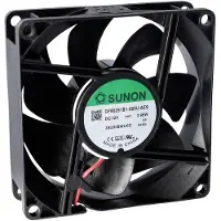 SUNON GE80252B3-000U-AE9 Axiaalventilator 24 V/DC 90.02 m³/h (l x b x h) 25 x 80 x 80 mm