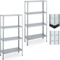 Relaxdays Kelderplank, 2x zware plank