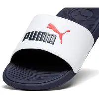 Puma Sandalen 'Cool Cat' marine / rood / wit