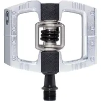 Crankbrothers Set Mallet DH klikpedalen - Silver Edition, hoogglans zilver