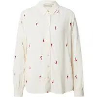 Fabienne Chapot Blouse crème / rosa / rood / zwart