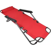 VCM Ligstoel Ligstoel Ligstoel Opvouwbare tuinstoel Camping Maltosa