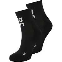 ON - Core Run Sock Mid 2P U Black voor Heren - Maat L - Zwart