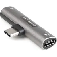 StarTech.com Cdp2capdm Usb-c-naar-usb-c/jack-adapter 3.5 Mm