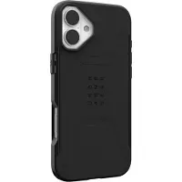 Uag Civilian Backcover MagSafe voor de Apple iPhone 16 Plus - Zwart