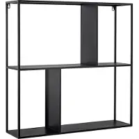 Bloomingville Mack plank, zwart, metaal