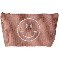 Clayre & Eef Toilettas Dames 20x5x12 cm Roze Synthetisch smile