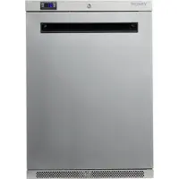 Husky CSS1H-SD-SS-NL-HU - Horeca Koelkasten - RVS Uiterlijk - Met Slot - Geïntegreerde handgreep