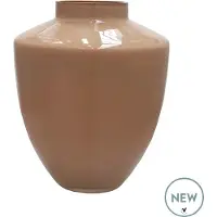 Vase the World - Tugela S sand Ø24,5 x H29 cm