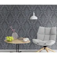 Rasch GRIJS ZILVER BAROK BEHANG 313932
