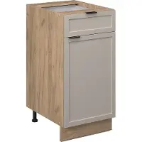Vicco Fame-Line Keukenonderkasten – 40 cm zonder werkblad GrijsBeige