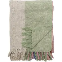 Bloomingville Deken - Kitta - Naturel - - OneSize - Deken