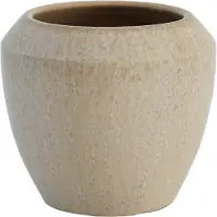 HS Potterie HS Bloempot Marseille Beige D 20 H 18 Cm
