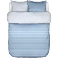 Marc O'Polo Dekbedovertrek Thyra Denim Blue Katoen-260 x 200 / 220 cm | Extra Breed