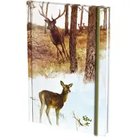 Bekking & Blitz Notitieboek A5, harde kaft: Drawn to Nature, Rien Poortvliet