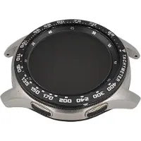 Strap-it Bezel ring snelheid - Randbeschermer geschikt voor Samsung Galaxy Watch 4 Classic 46mm - zwart