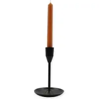 Lolaa Kandelaar Ron zwart 19cm