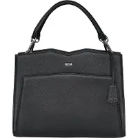 Socha Diamond Shoulder Laptoptas 14 39 x 12 x 29 cm Leer Zwart