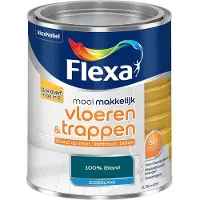 Flexa - Mooi Makkelijk Vloeren & Trappen Zijdeglans - 100% Eiland - Mengverf - 750 Ml