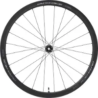 Shimano Dura Ace R9270 C36 Cl Disc Carbon Tubular Racefiets Voorwiel