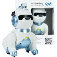 Pni Robo Dog Interactive Robot Zilver Kinderen