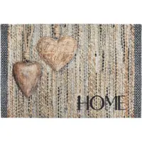MD-ENTREE MD Entree - Deurmat - Schoonloopmat - Impression - Craft Home Beige - 50 x 75 cm