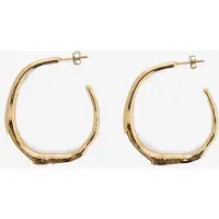 Sissy-Boy Gold plated irregular hoops