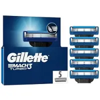 Gillette Mach3 Turbo scheermesjes 5 stuks