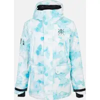 Watts Clever ski jas lichtblauw/wit dames - maat L