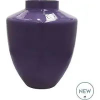 Vase the World Vaas Tugela | Small | Purple - Paars | Mondgeblazen glas | Ø24,5 x H29 cm