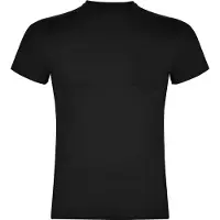 Roly 2 Pack Zwart T-shirt 'Teckel' met borstzak merk maat XXL