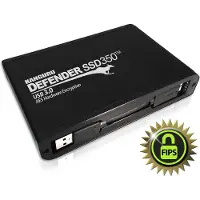ISTORAGE – Defender SSD350 – 2 TB – FIPS 140-2 - USB 3.2 – Hardware Encrypted Solid State Drive – Zwart