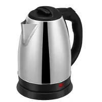 RAF - Waterkoker - 1.8 Liter - Zwart/RVS - Elektrische waterkoker