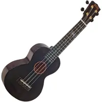 Mahalo MH2WTBK Transparent Black Concertukelele