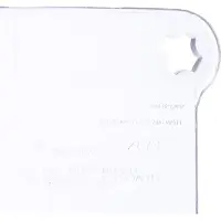 3M Reserve-vizier | polycarbonaat helder | 2-mm (230 x 370 mm) | 1 stuk - 7100016704 7100016704
